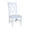 International Concepts Double XX Chairs, Set of 2, White C08-220P - alternate 4